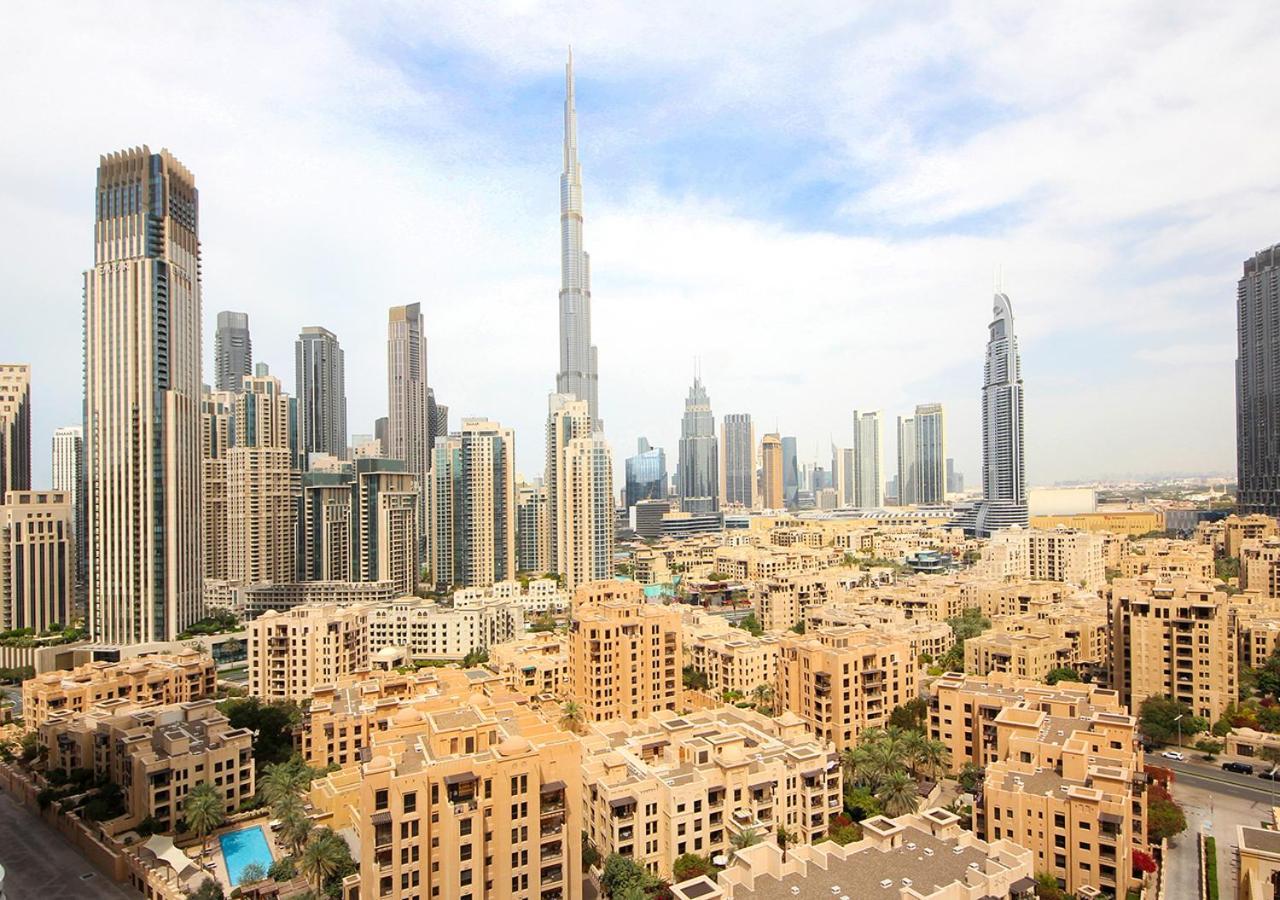 Апартаменты Stylish 2Br In Bellevue Pool, Gym & Burj Views Дубай Экстерьер фото
